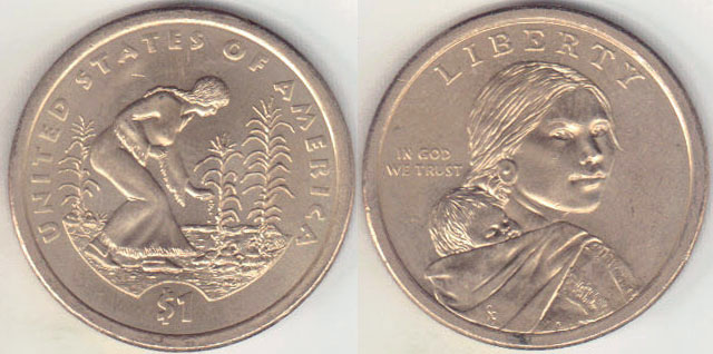 2009 D USA Dollar (Sacagawea-Farming) A004734